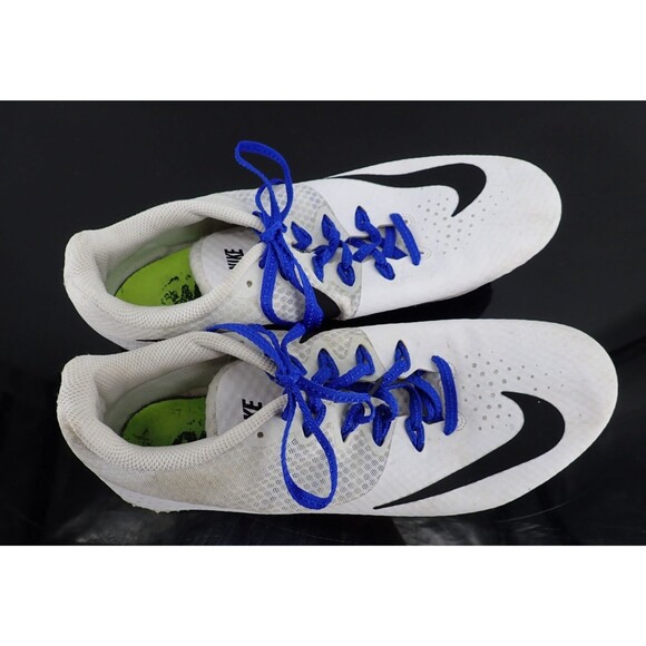 Nike Racing Rival 5 Sprint Men's Size 9.5 Track White Spikes Style 806554-100 - Picture 9 of 13